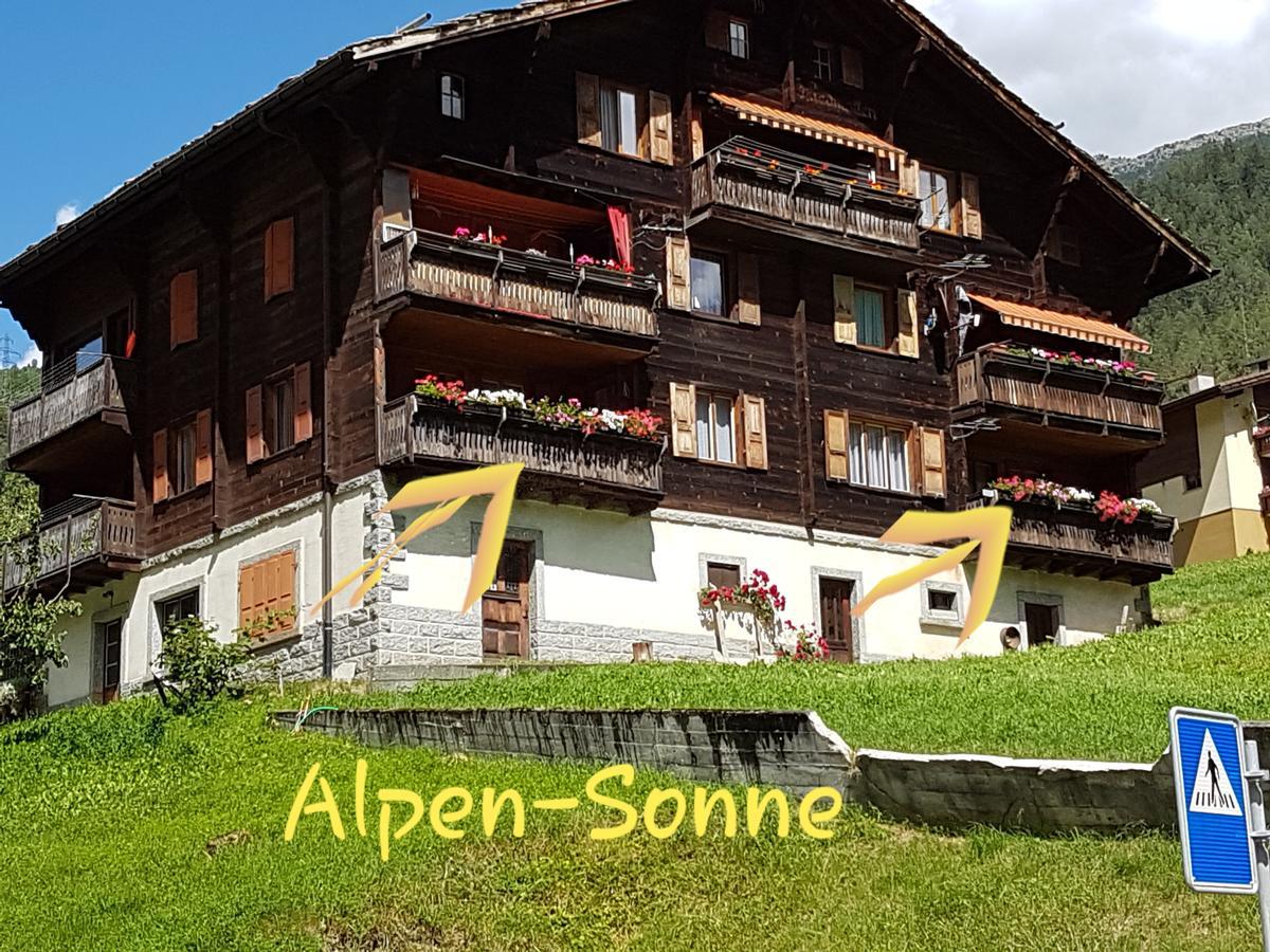 Alpen-Sonne Daire Sankt Niklaus Dış mekan fotoğraf